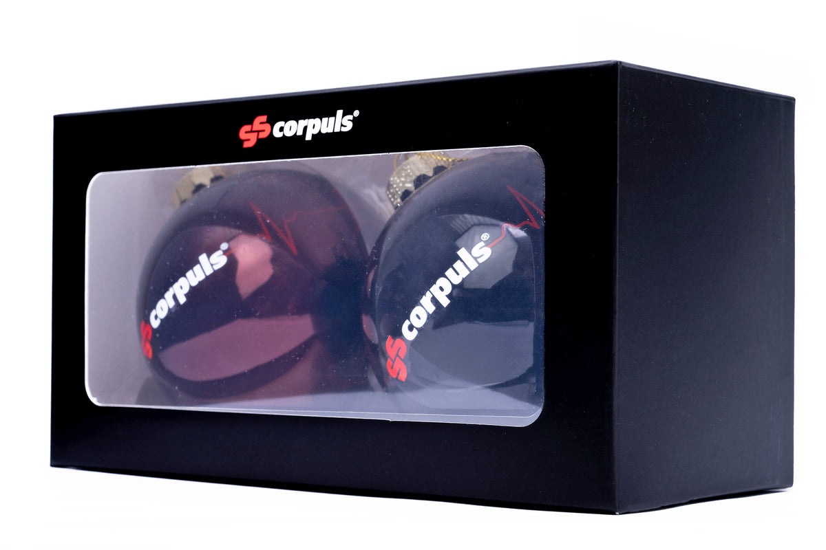 corpuls-Weihnachtskugeln
