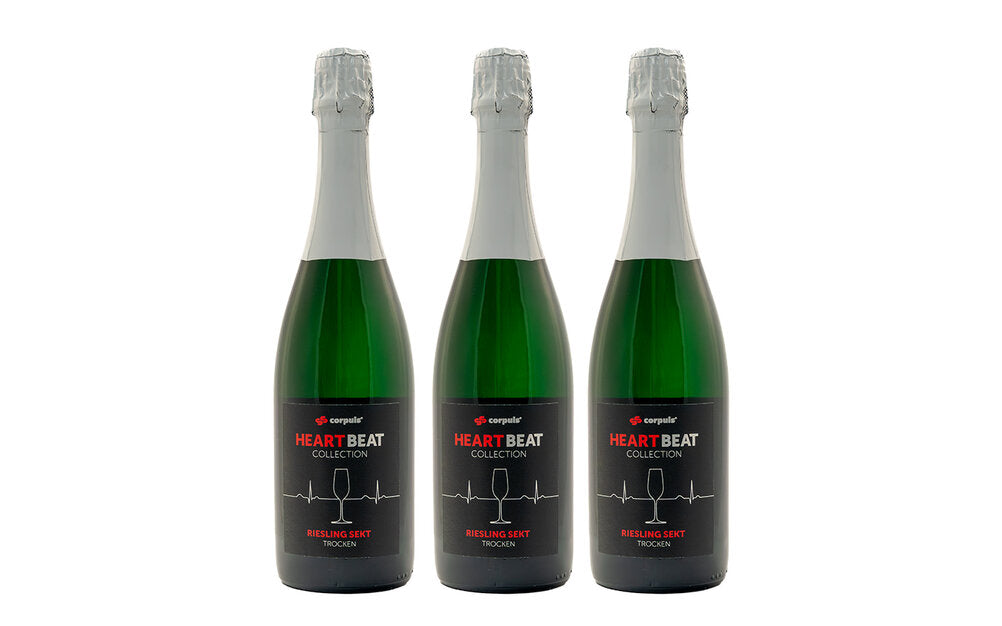 corpuls Riesling Sekt - 3er Set