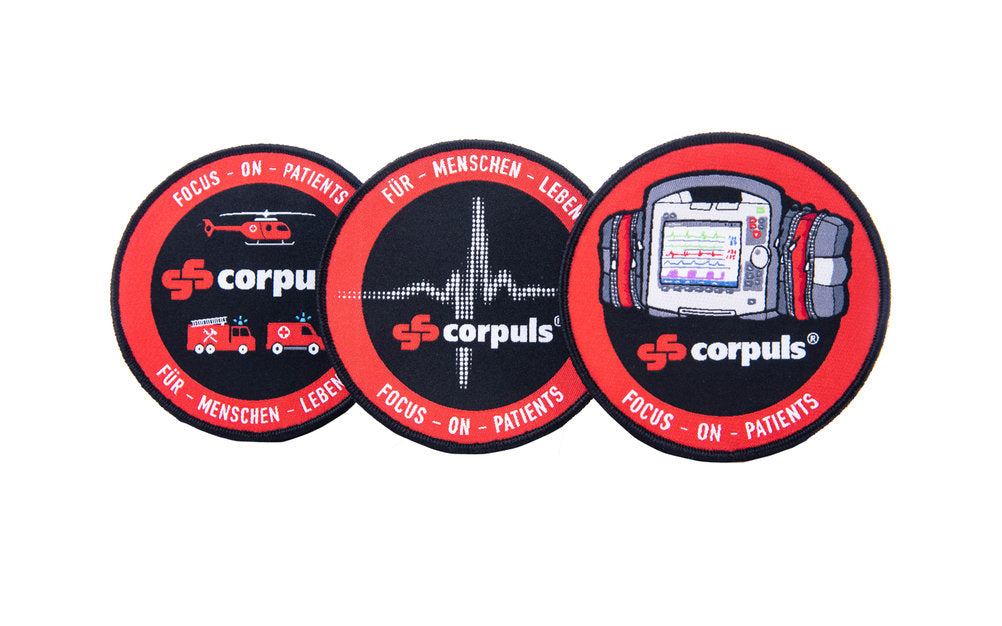 3er Set - Patch / Stoffaufnäher