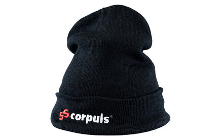 Schwarze Mütze von corpuls